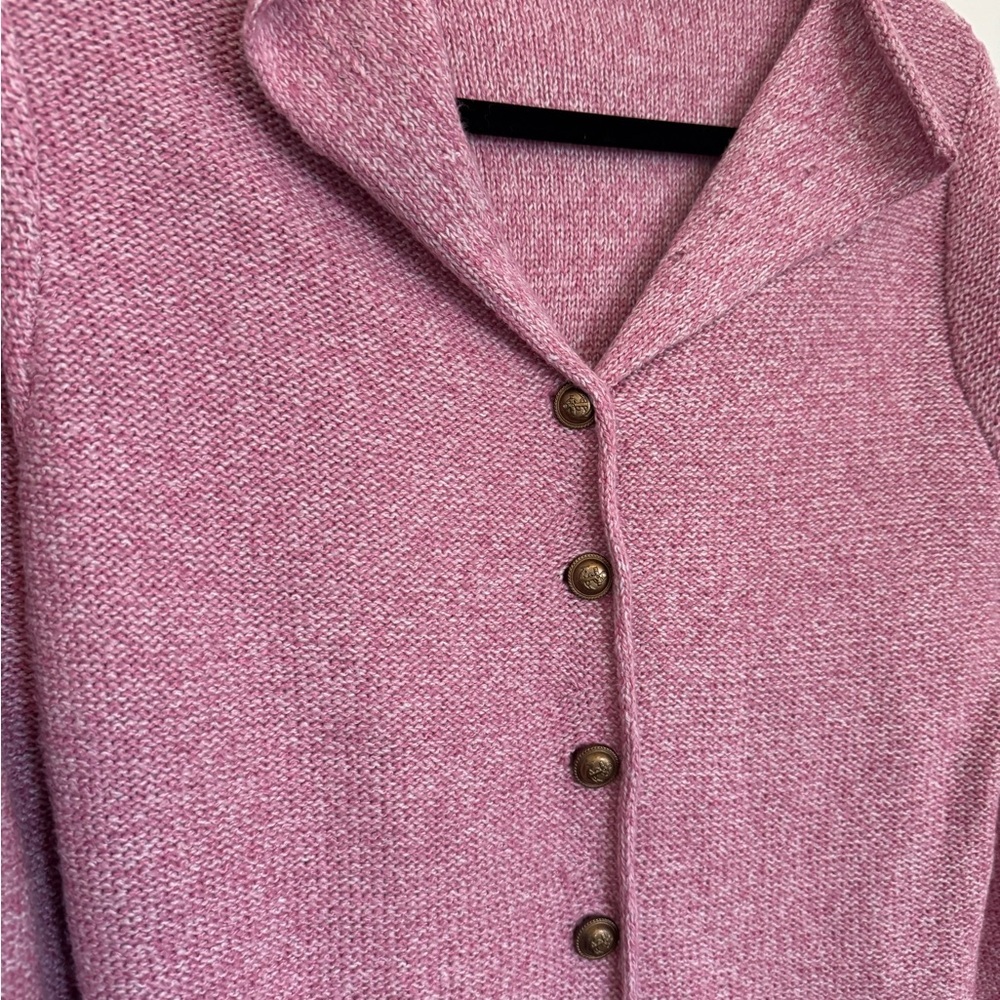 Misslook Cotton Blend Knit Spread Collar Cardigan - Picture 2 of 6